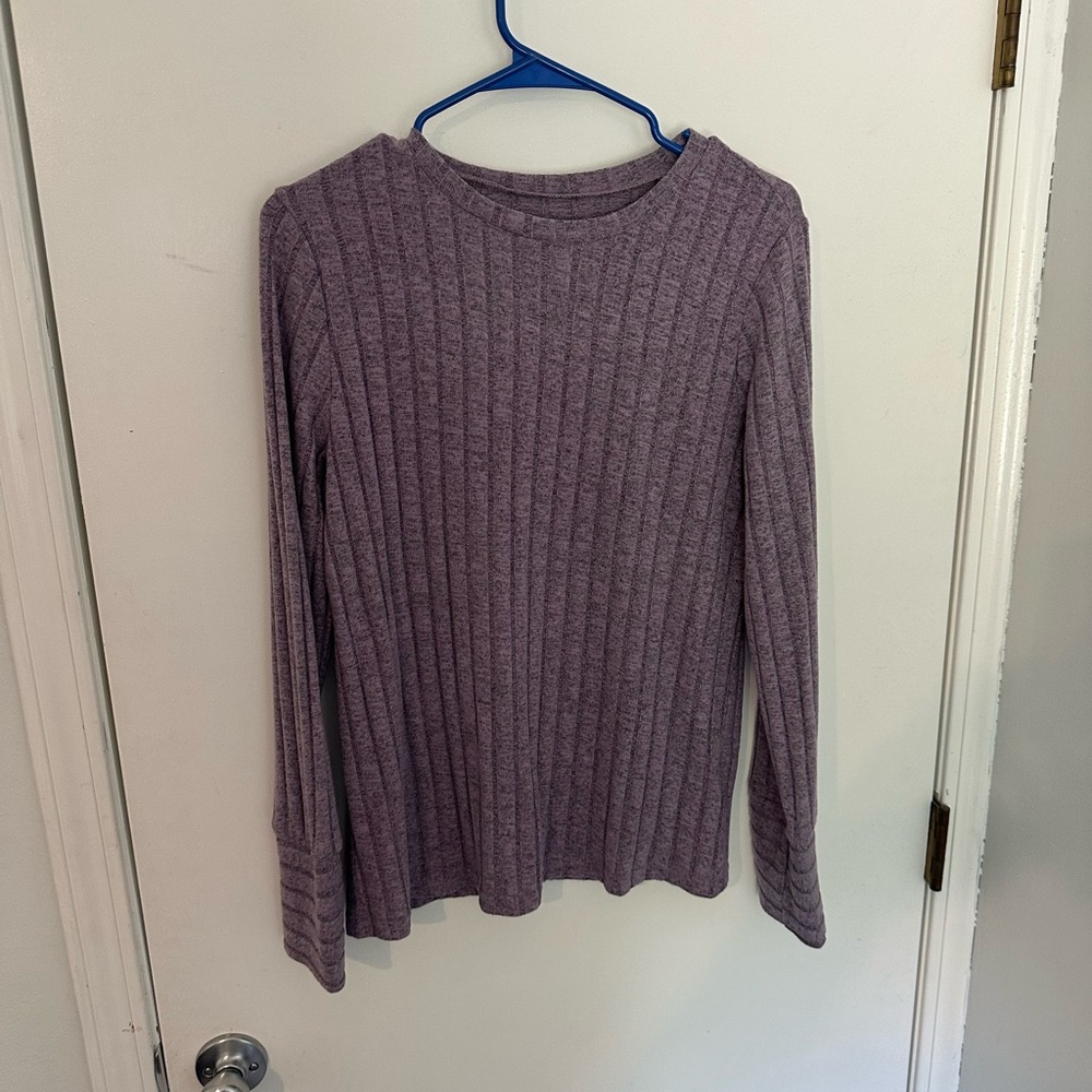 SHEIN Lavender Knit Sweater